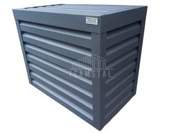 Osłona klimatyzatora - pompy ciepła 80x40x70 cm antracyt TS547