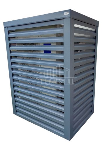 Osłona pompy ciepła 90x70x190 cm  antracyt TS579