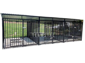 Kojec dla Psa 3w1 6x2m Klatka XXL 3 stanowiska TS657