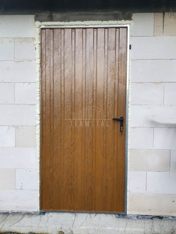 Drzwi stalowe na wymiar ocieplone drzwi stalowe TS813 OLX