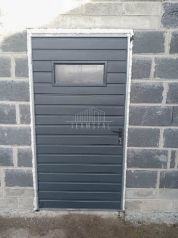 Drzwi stalowe na wymiar ocieplone drzwi stalowe TS816 OLX