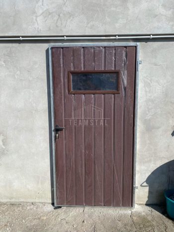 Drzwi stalowe na wymiar ocieplone drzwi stalowe TS817 OLX