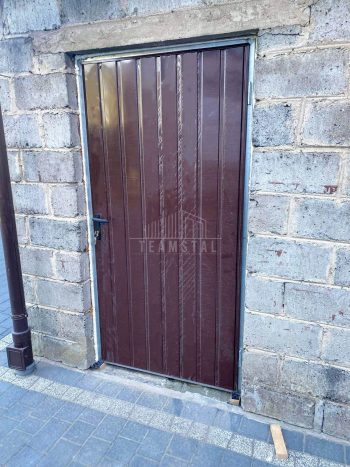 Drzwi stalowe na wymiar ocieplone drzwi stalowe TS818 OLX