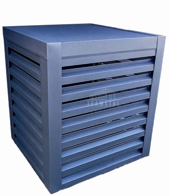 Osłona Klimatyzatora Pompy Ciepła 90x50x100 Antracyt - Zabudowa Klimatyzacji TS941