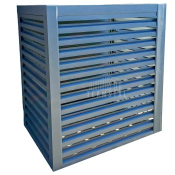 Osłona klimatyzatora Pompy Ciepła 100x70x140cm Antracyt Zabudowa Klimatyzacji TS942