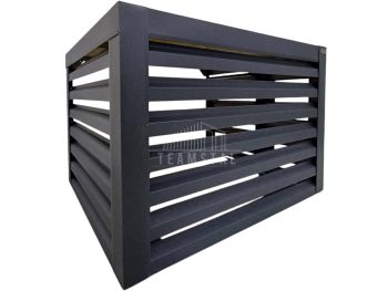 Osłona pompy ciepła 100x60x70 cm antracyt Zabudowa TS947
