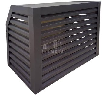 Osłona Pompy Ciepła 120x70x140cm Antracyt Zabudowa TS996