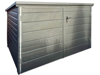 Box rowerowy – schowek Moto-Box 2×1,3m – antracyt TS1235