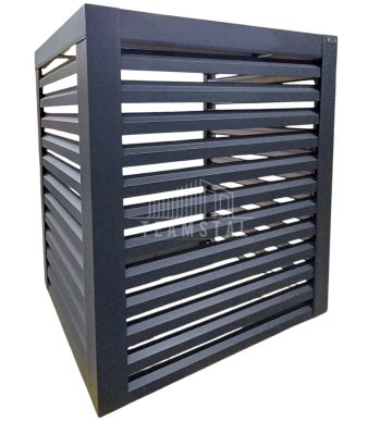 Osłona klimatyzatora – pompy ciepła 100x60x160 cm antracyt TS1218