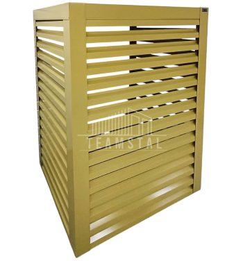 Osłona klimatyzatora – pompy ciepła 120x80x180cm cm Piaskowy TS1220
